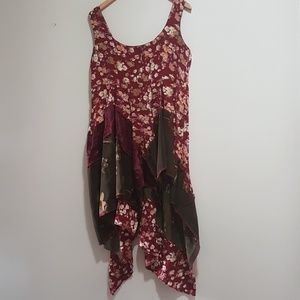 Upcycled Mia Baggali "art wear" dress